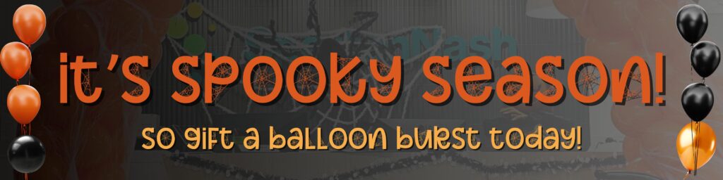 halloween themed banner